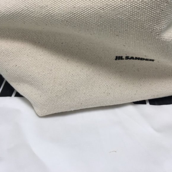 Jil Sander NWT Small Canvas Drawstring Crossbody Bag - Picture 7 of 9